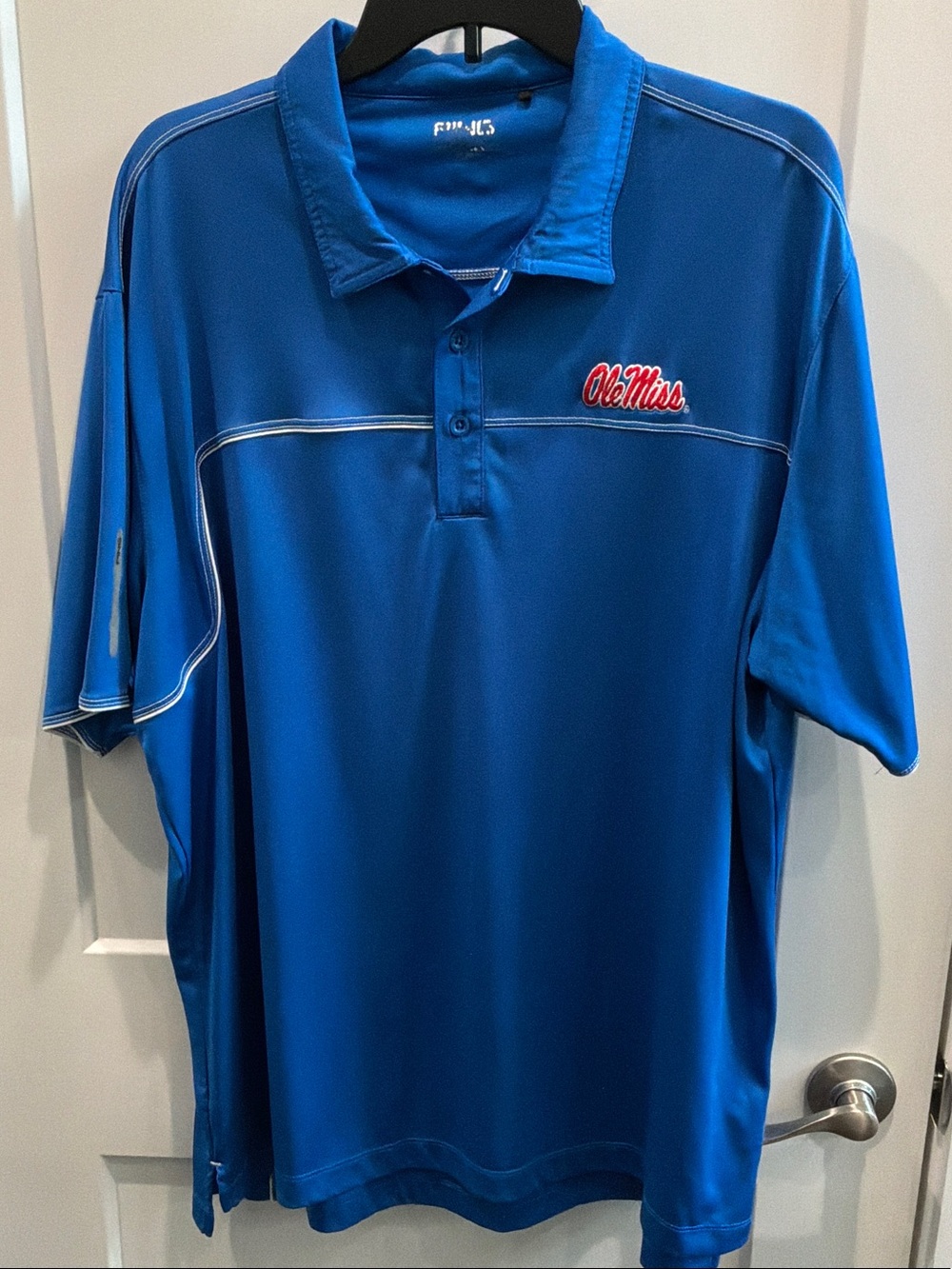 Ping Ole Miss Mississippi Rebels XL Men’s Royal Blue Ole Miss Polo Golf